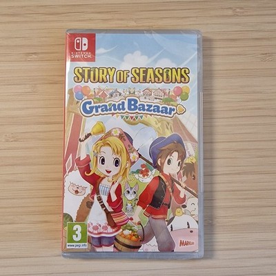 Story Of Seasons: Grand Bazaar (Nintendo Switch) Brandneu Sealed Physische Kopie
