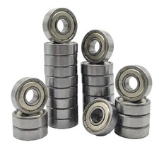 DEEG 24 PCS 608ZZ Deep Groove Ball Bearings 8x22x7mm