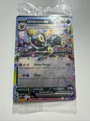 umbreon ex pokemon card value Prismatic Evolutions Surprise Box Exclusive #060 PSA 10 variation to centering Umbreon ex 161/131 Sv: Prismatic