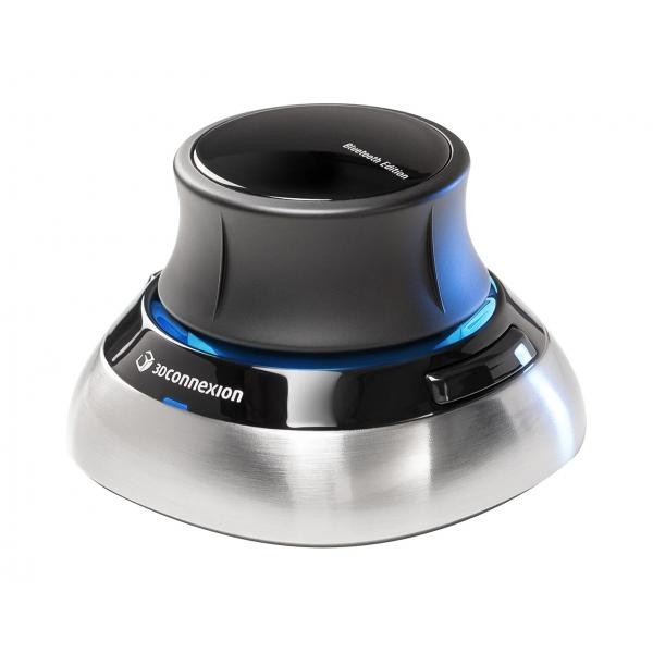 3Dconnexion SpaceMouse mouse Ufficio RF Wireless + Bluetooth + USB Type-A 6DoF - Immagine 7