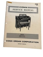 Conn Organ Minuet 542 Type 1 Service Repair Shop Manual Schematics