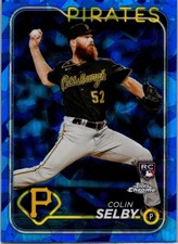 2024 Topps Chrome Sapphire Edition #668 Colin Selby