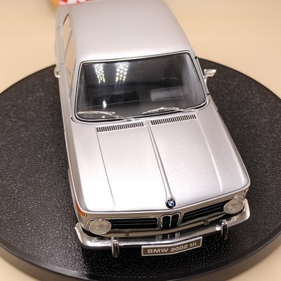 Kyosho 1/18 BMW 2002 tii 1972 silver Diecast model 08543S | eBay