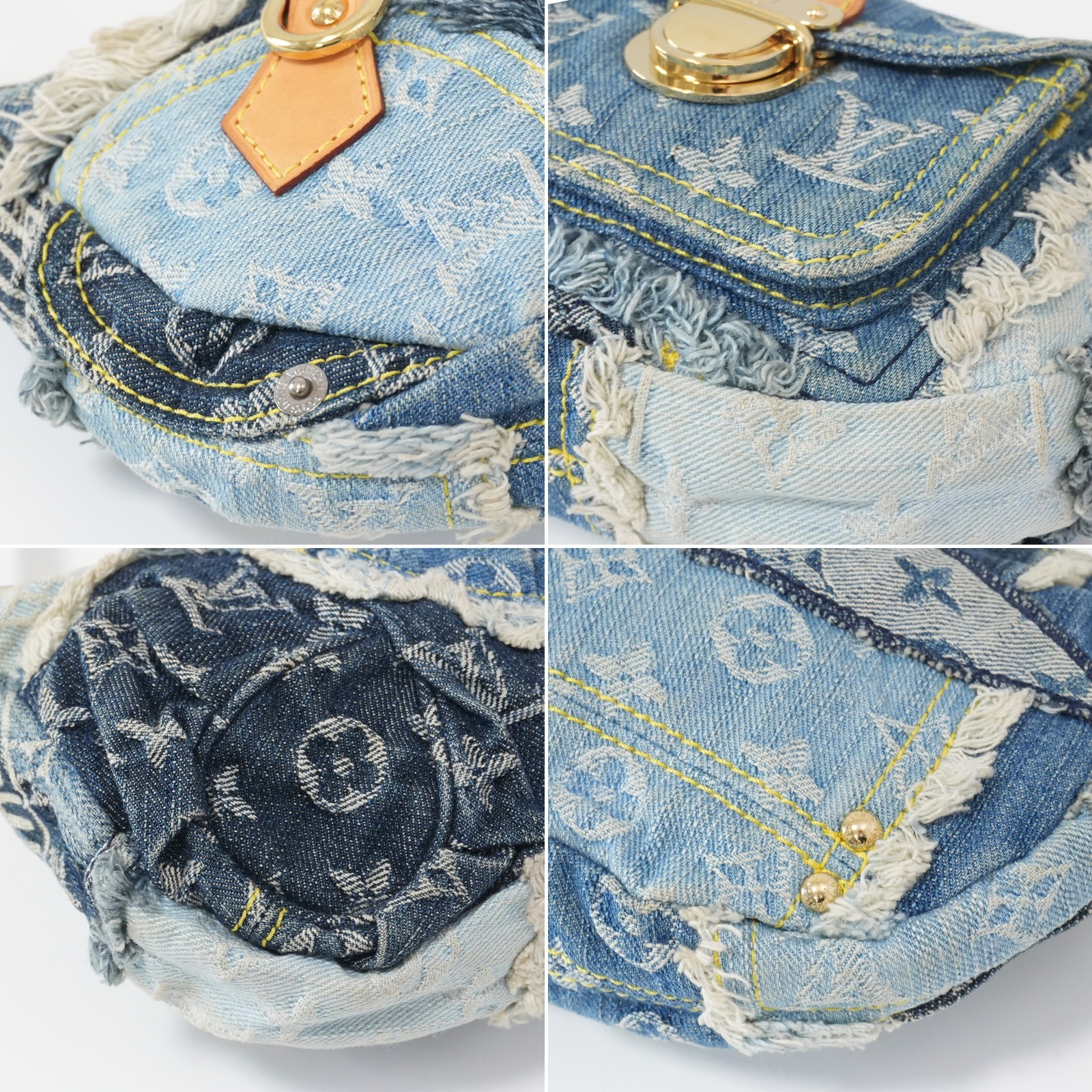 LOUIS VUITTON LV Monogram Denim Patchwork M95382 … - image 19