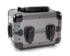 600pc Deluxe Poker Chip Case Carrier in Gray Color - Ultimate Poker Chip Carr...