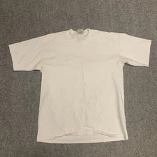 Pro Club Men's Heavyweight Cotton Short Sleeve Crew Neck T-Shirt Large White