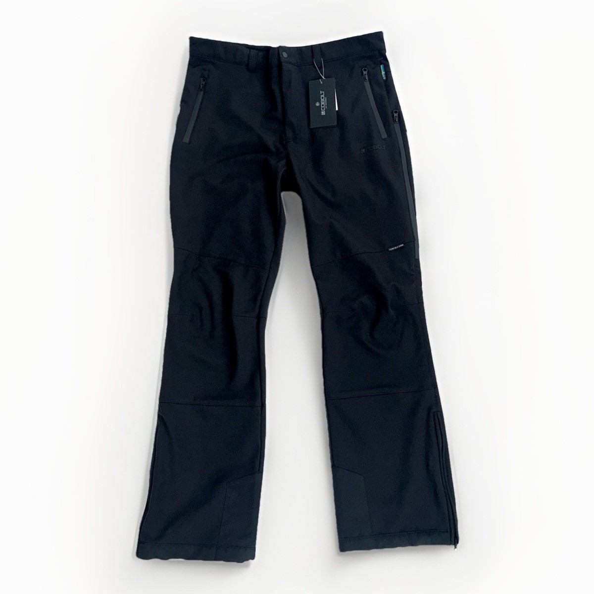 Cobolt Of Sweden Ski Soft Shell Pants Trousers Black Size Large - Main Image