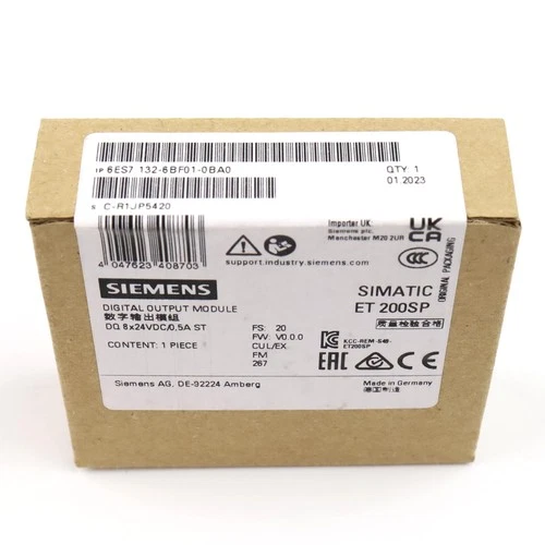 New Siemens ET 200SP Digital Output Module 6ES7132-6BF01-0BA0 6ES71326BF010BA0 - Picture 10 of 20