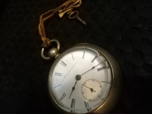 Antique Elgin National Pocket Watch  18s 11j  1887.  #2001452