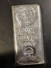 NADIR Fine Silver .9999 1000 gram ( 1 kilo) silver bar