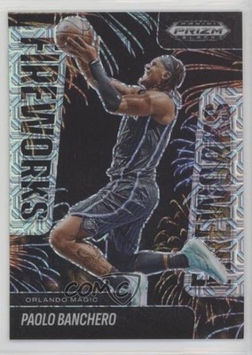 2024-25 Panini Prizm Black Fireworks Mojo Prizm 22/25 Paolo Banchero #18 0ne9