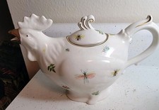 TETERA GRACE'S TETERA PORCELANA FINA GALLO POLLO