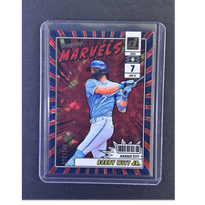 Panini 2025 Donruss Diamond Marvels Bobby Witt Jr. Royals #9 Red Ice /149