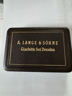 a lange und söhne taschenuhr