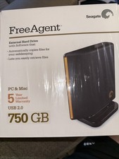 Seagate FreeAgent External Hard Drive 750 GB PC&Mac