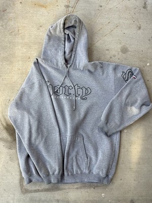 Shorty's Men's Gray Graphic Logo Pullover Hoodie XL Pockets Drawstring