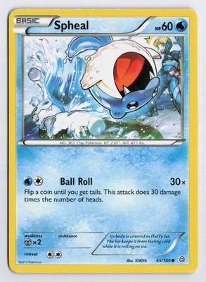 Spheal (45) - PRC #45/160 XY - Primal Clash Normal MP