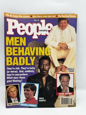 Vintage 1997 People Magazine June 9  Donald Trump,Murphy Men Behaving Badly