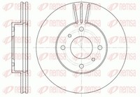 2X Bremsscheibe Remsa 6610.10 FüR P11 N16 Primera Almera Nissan 280Mm Hatchback
