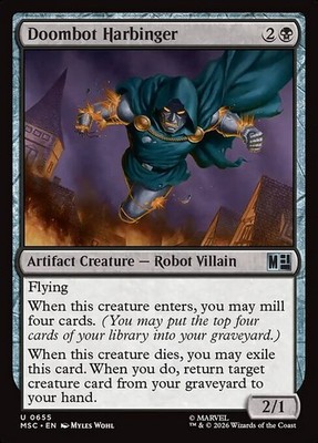 MTG DOMBOT HARBINGER 655 FOIL EXC - - MSC EN - MAGIC