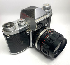 Praktica V FB Pentacon Gehäuse / mit 35mm f2.8 Auto-Sankor - defekt ! #3946