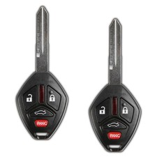 2 Replacement For 2006 2007 Mitsubishi Galant Eclipse Remote Car Thin Key Fob