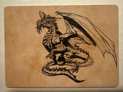 Ancient Silver Dragon - Art Series -#47 - Magic: The Gathering MTG ...