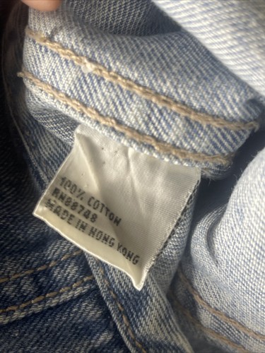 Territory Ahead Vintage Denim Blue Jean Jacket Women's Size XP - Picture 4 of 7