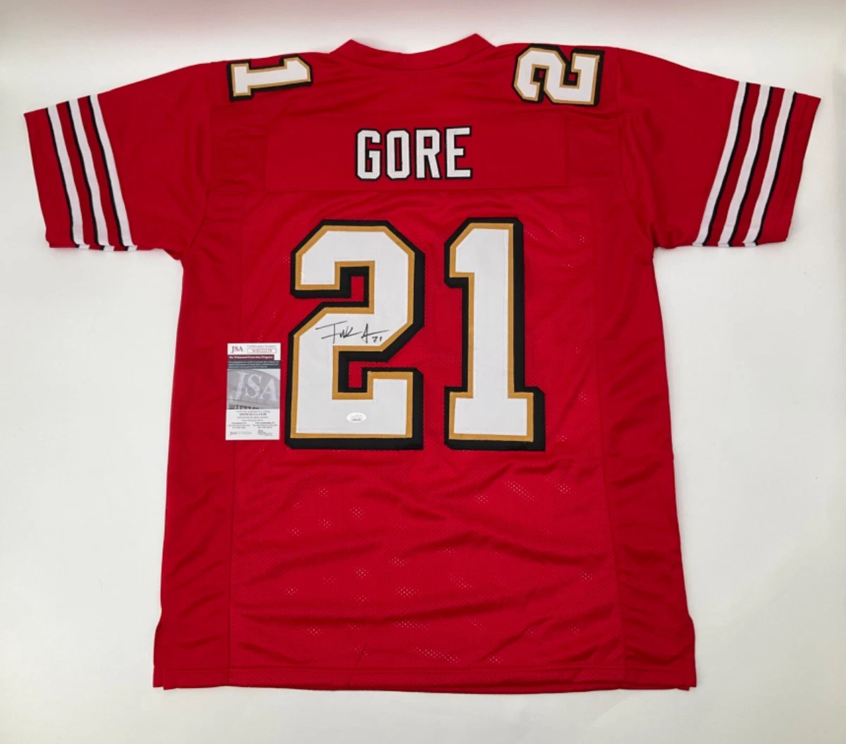 Frank Gore San Francisco 49ers NFL Original Autographed Items for