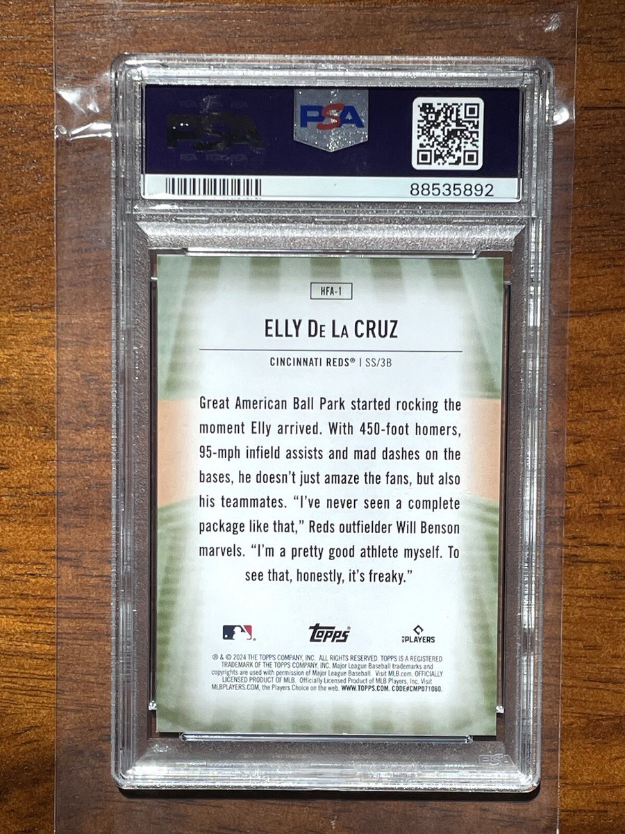 2024 Topps Series 1 - Home Field Advantage Elly De La Cruz #HFA-1