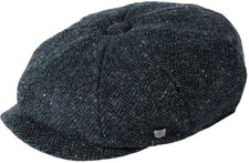 Failsworth Carloway Harris Tweed Newsboy Cap