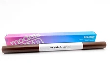 Models Own Now Brow Eyeshadow Pencil & Brush Duo Medium Brown 132 .007oz