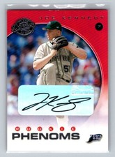 2001 Donruss Class Of Phenoms #201 Joe Kennedy Rookie Card Auto RC /625. rookie card picture