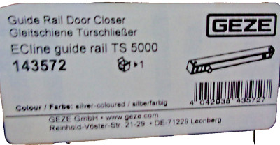 GEZE Gleitschiene Türschließer ECline guide rail TS 5000