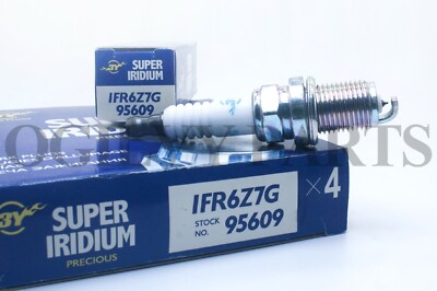 4PC New 95609 IFR6Z7G Super Iridium Spark Plugs For NGK 55585534