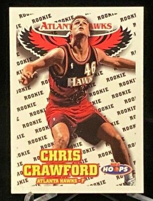 1997-98 SkyBox Hoops Rookie #187 Chris Crawford Atlanta Hawks | eBay