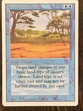 MTG - Magic the Gathering - Revised Edition (1994) - Phantasmal Terrain