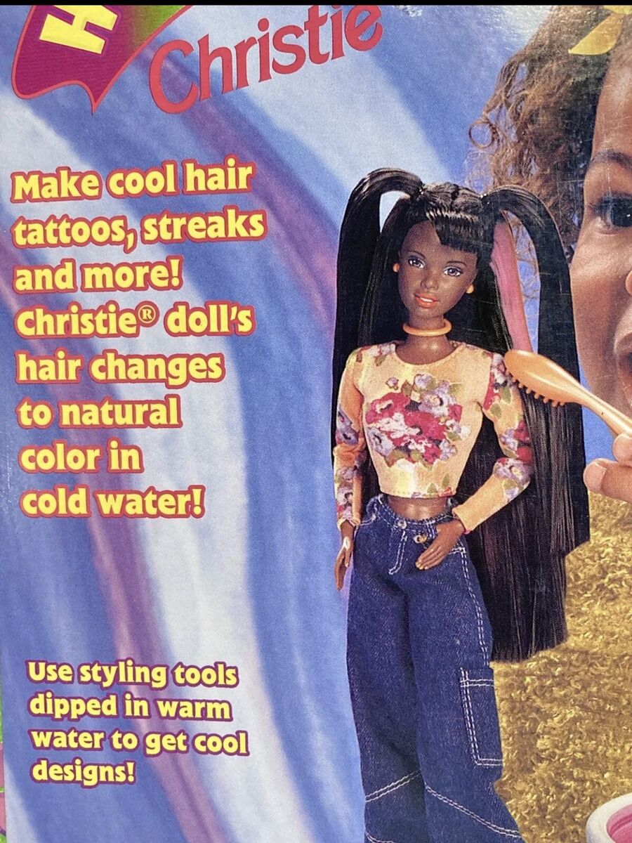 Barbie Happenin' Hair Christie Doll 1998 Mattel 22883 Barbie Happenin' Hair Christie Doll 1998 Mattel 22883