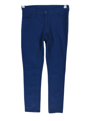 Cheap Monday Expreso Azul Marino Mujer Corte Recto Regular Pantalones Chinos  W28 | eBay