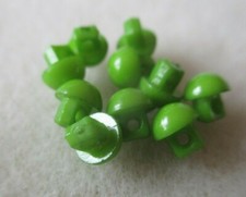 5MM CANDY COLOUR MUSHROOM SHANK BUTTONS - CRAFT SCRAPBOOKING DIY