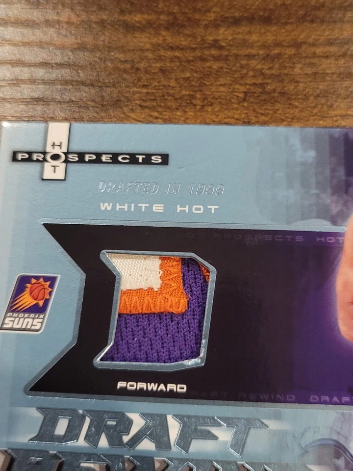 2006-07 Fleer Hot Prospects 白色热材料补丁 Shawn Marion /10 1/1 SSP — 第 3/3 张图片