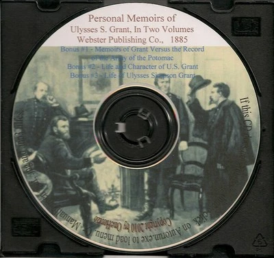Personal Memoirs of Ulysses S. Grant in Two Volumes + 3 Bonus Books