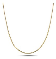 925 Sterling Silver 0.7MM Magic 8 Sided Italian Snake Chain Necklace