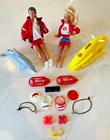 Baywatch Mattel 90's Ken & Barbie with All the Accessories Vintage