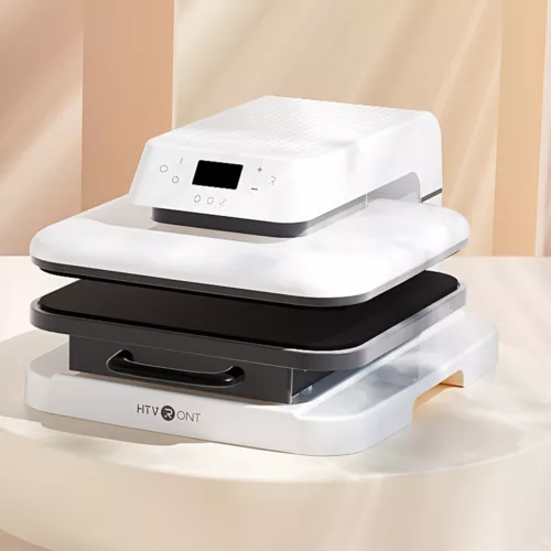 HTVRONT Automatic Heat Press Machine 15x15" Transfer Sublimation for Cut T-shirt