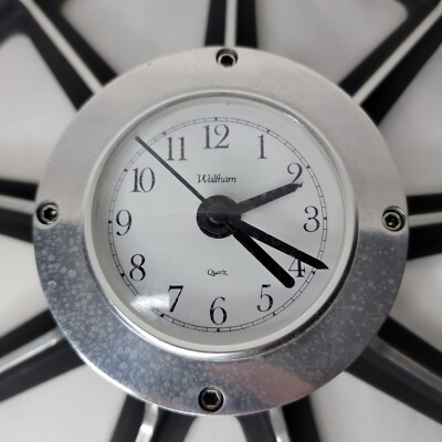 Harley-Davidsonの時計 One Of A Kind Harley Davidson Wheel Rim Clock Motorcycle | eBay