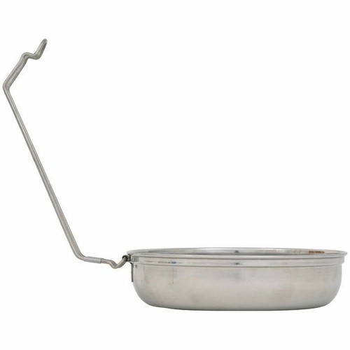 NEW Olicamp Stainless Steel Mess Kit - 6.75" Fry Pan, Pot w/Lid, 6.5" Dish, Cup - Picture 5 of 7