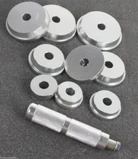 10pcs Wheel Bearing Race and Axle Seal Driver Master Tool 1.565" to 3.180"