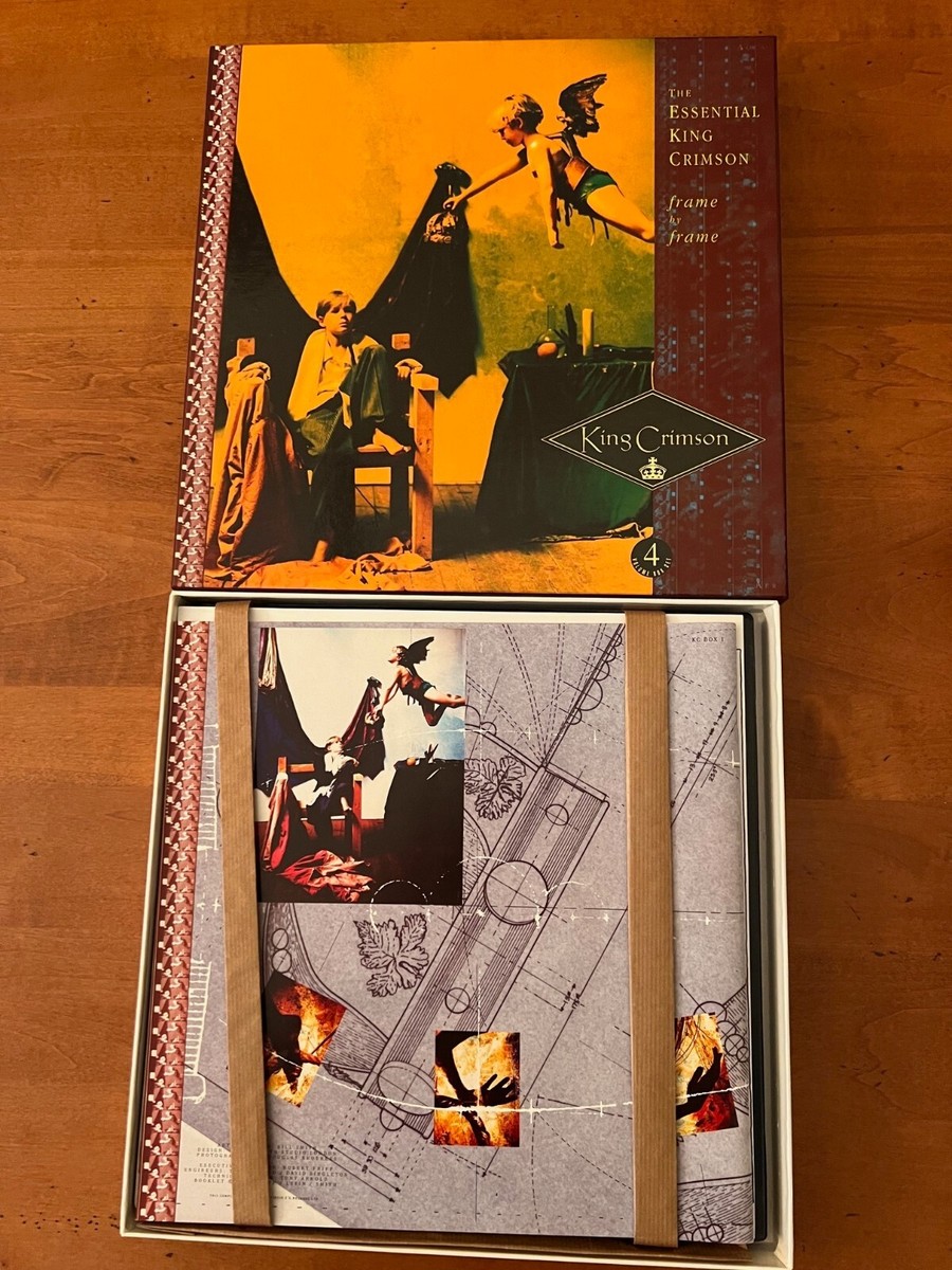 キング・クリムゾンCD美品The Essential King Crimson Frame by Frame: The Essential King Crimson [Box] by King
