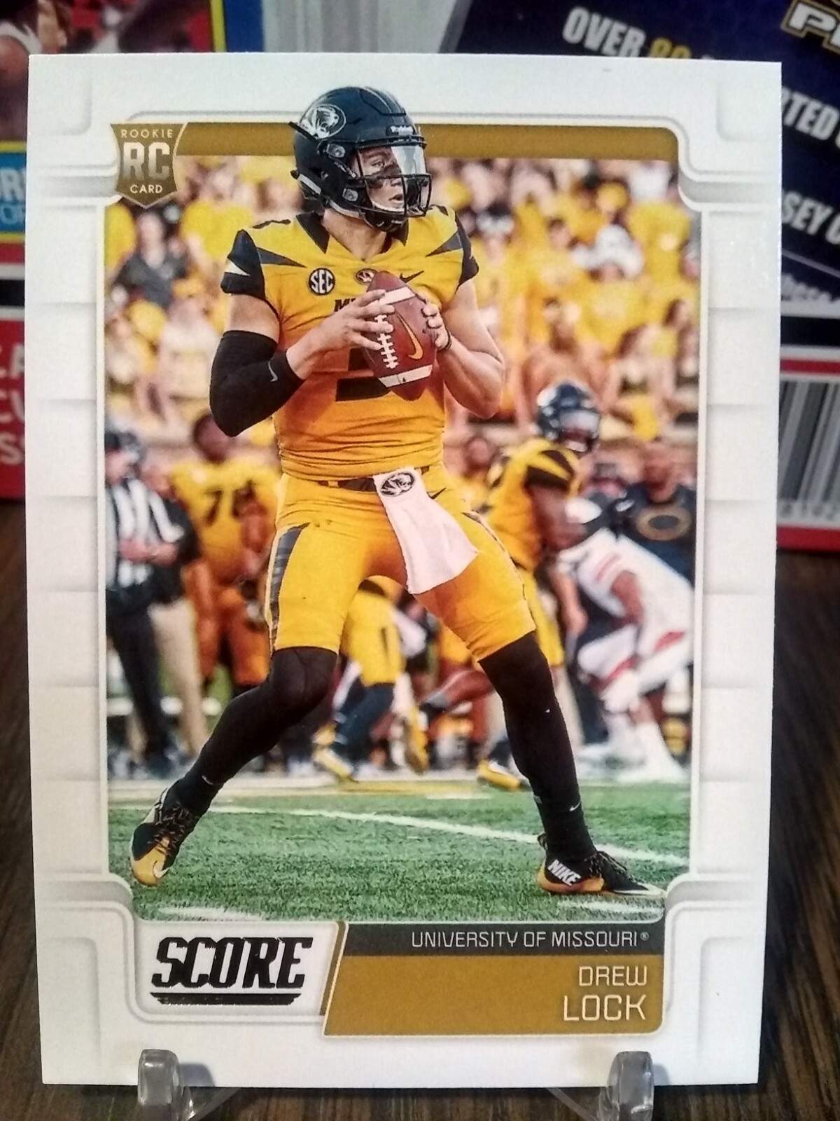 2019 Panini Score Football Drew Lock RC #334 Quantity Discount 